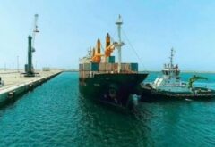 ورود اولین کشتی حامل کالای اساسی در سال جدید به بندر چابهار