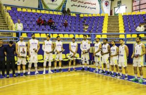 تجارت گردان | ادای احترام بازیکنان بسکتبال به شهید سپهبد حاج قاسم سلیمانی + تصاویر