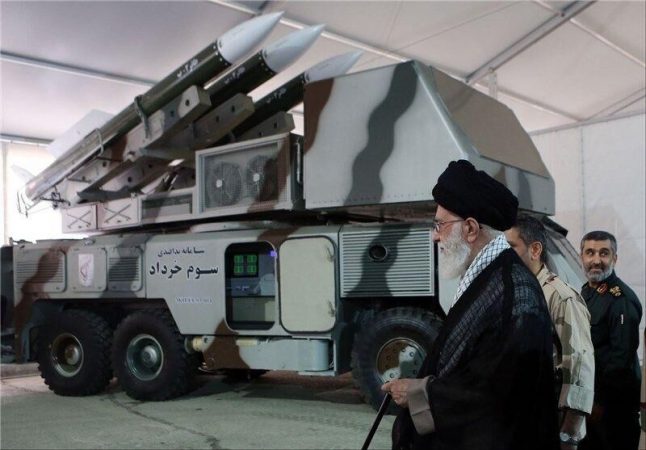 ابلاغ سلام رهبر انقلاب اسلامی به کارکنان پدافند هوایی