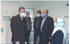 بازدید معاون درمان سازمان تامین اجتماعی از مراکز درمانی ساوجبلاغ و نظرآباد