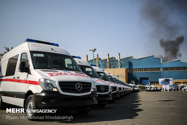 ترخیص فوری ۵۰ دستگاه آمبولانس برای امدادرسانی به بیماران
