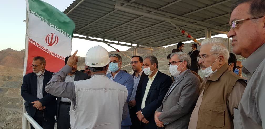 بازدید رئیس کل دادگستری استان یزد از مجتمع معدنی چادرملو