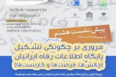 پیش‌نشست «مروری بر چگونگی تشکیل پایگاه اطلاعات رفاه ایرانیان»