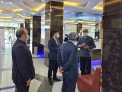 بازدید مدیرعامل بانک ملی ایران از بیمارستان بانک