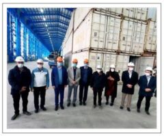 افتتاح انبار اختصاصی گمرک شرکت فولاد تاراز