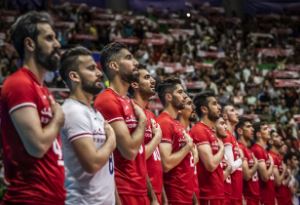 تیم ملی والیبال ایران در صدر آسیا
