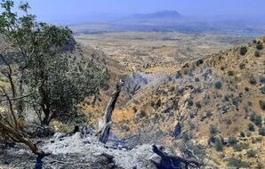 مهار آتش سوزی جنگل‌های خاییز پس از ۵ روز