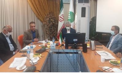 جلسه شورای اداری پست بانک استان مازندران با حضور دکترشیری برگزار شد
