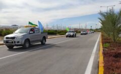 راهپیمایی خودرویی یوم الله ۲۲ بهمن ماه در بیدبلند خلیج فارس برگزار شد