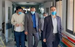 بازدید مدیر کل درمان مستقیم سازمان تامین اجتماعی از بیمارستان های استان خوزستان