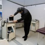 تجارت گردان | استقرار و راه‌اندازی بیمارستان صحرایی در قزوین