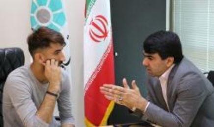 دروازه‌بان تیم ملی فوتبال ایران به جمع مشتریان بانک توسعه تعاون پیوست