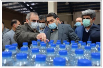 افتتاح کارخانه آب آشامیدنی درشهرستان شازند با حمایت بانک توسعه تعاون