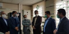 بازدید میدانی مدیرعامل بانک قرض‌الحسنه مهر ایران از شعبه‌های سمنان