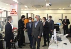 بازدید مدیران ارشد بانک مسکن از شعب تهران
