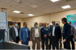 اعضای کمیسیون انرژی مجلس از واحد بهره‌برداری و نمک‌زدایی هفت شهیدان مسجدسلیمان بازدید کردند