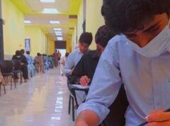 برگزاری آزمون اعطای کمک هزینه سازمان منطقه آزاد چابهار در دبیرستان دانا و توانا دانشگاه بین المللی چابهار