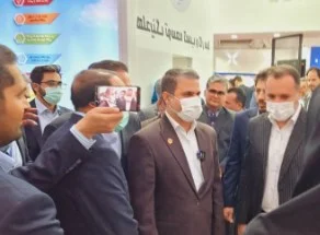 بازدید مدیرعامل بیمه ایران از نمایشگاه بین المللی صنعت مالی کشور