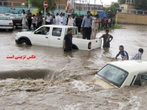 حضور ماشین آلات نفت و گاز مسجدسلیمان در مواجهه با طوفان مونسون