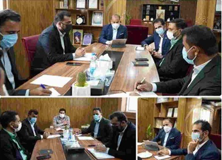 نشست اعضا شورای شهرستان کنگان با رییس شورای راهبردی شرکت های پتروشیمی منطقه پارس