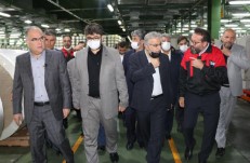 خط تولید جدید کارخانه نخ تایر صبا از شرکت‌های حوزه اقتصادی تأمین‌اجتماعی افتتاح شد
