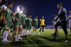 اولین تمرین تیم ملی فوتبال ایران در بحرین