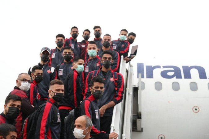 تیم فوتبال پرسپولیس به قطر رفت