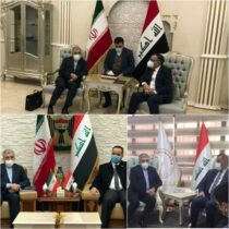 دیدار وزیر نیرو با ۳ مقام‌ عراقی