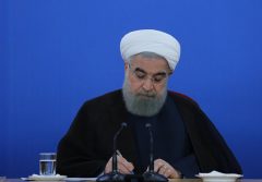 «روحانی» وزیر پیشنهادی صمت را به مجلس معرفی کرد