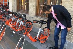 مردانی: دوچرخه های عمومی هوشمند را پیش از سوار شدن ضدعفونی کنید