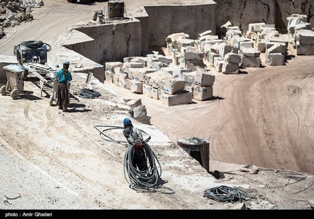 «معدن، گنج پنهان»|عضو انجمن ملی سنگ ایران: دولت کمکی به صادرات سنگ نمی‌کند