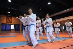 نظارت کادر فنی تیم ملی کاراته بر تمرینات انفرادی ملی‌پوشان