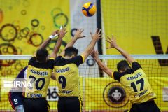 پیروزی آسان بالانشینان در هفته هفتم لیگ برتر والیبال
