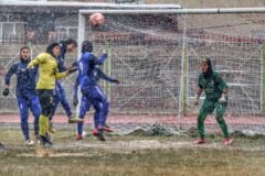 پیروزی بم در دربی فوتبال زنان/ برد شاگردان ایراندوست در هوای برفی سنندج