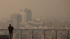 هوای پایتخت در مرز آلودگی/ هشدار به گروه‌های حساس