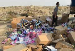 امحاء ۶ تن اسباب‌بازی فاقد مجوز استاندارد در بوشهر