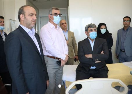 شهردار تهران از بیمارستان بانک ملی ایران تقدیر کرد