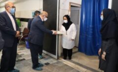 قدردانی بانک دی از پرستاران مرکز توانبخشی امام علی(ع)